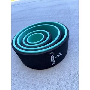 Yoga Wheel Set of‎ 4 Thick Back Wheels for Pain Relief & Stretch